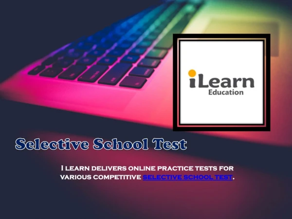 Selective Entry High School Practice Tests - I learn education