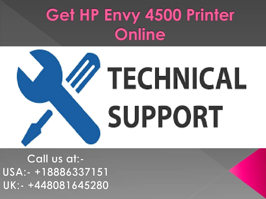 get hp envy 4500 printer online