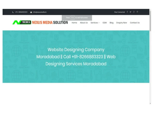 Website Designing Company Moradabad