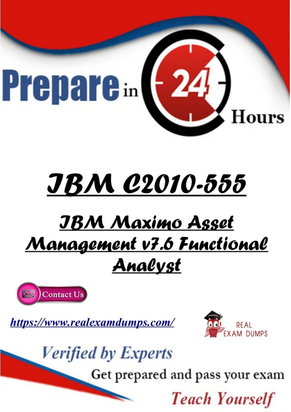 IBM C2010-555 Exam Questions And Answers - IBM C2010-555 Dumps PDF