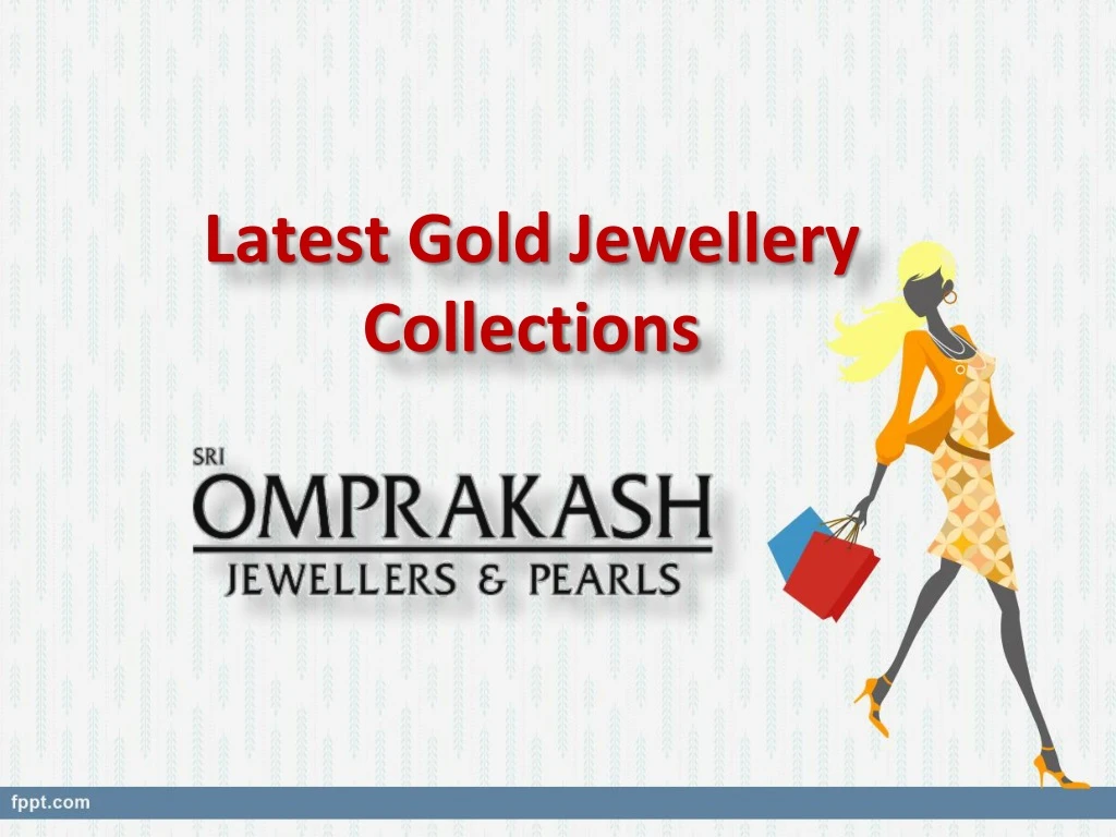 latest gold jewellery collections