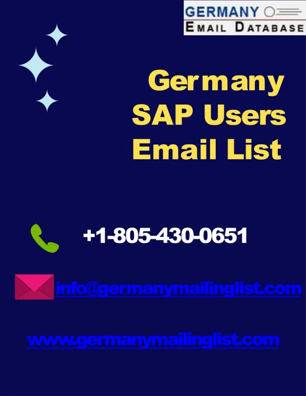 Germany Mail List
