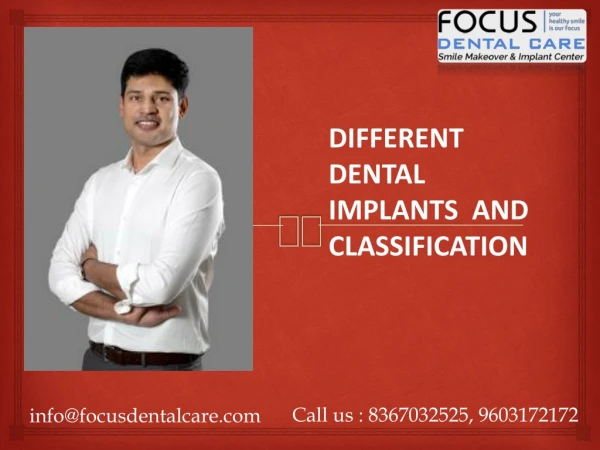 Best Dental Implants Hospital in Hyderabad | Top Dental Clinics in Madinaguda, Gachibowli, Kukatpally | Focus Dental Car
