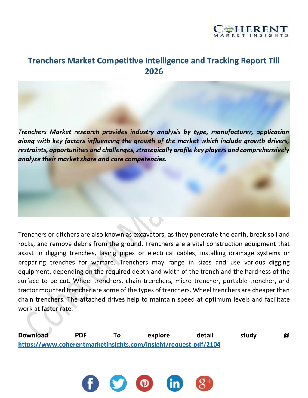trenchers market competitive intelligence