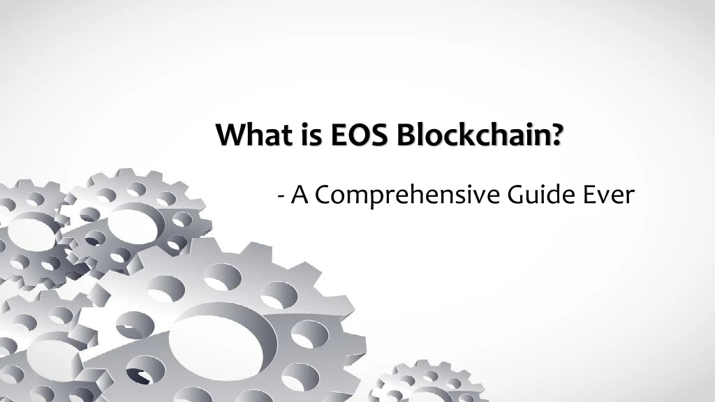 what is eos blockchain
