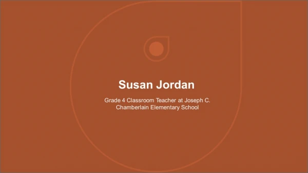 Susan Jordan - Teacher From Norton MA