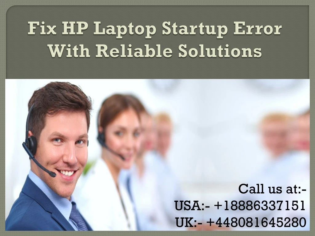 fix hp laptop startup error with reliable solutions