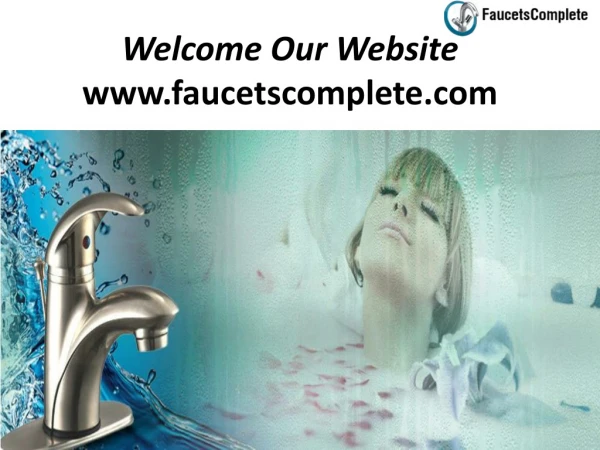 Benefits of modern faucets and Nutone exhaust fans