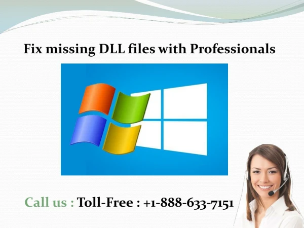 How to fix missing dll files?
