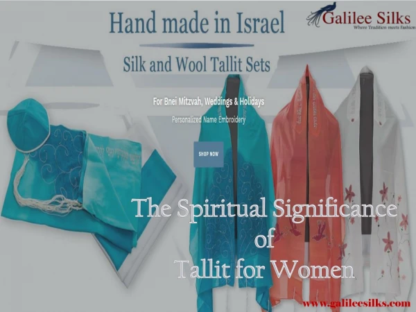 The Spiritual Significance of Tallit for Women