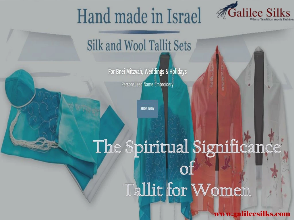 the spiritual significance of tallit for women