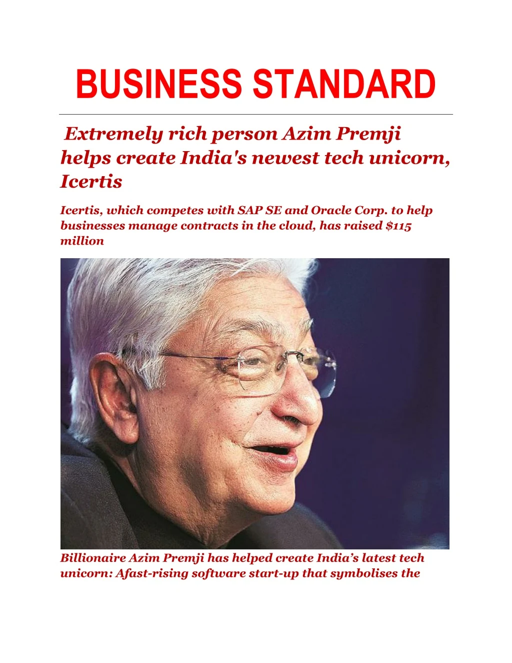 business standard