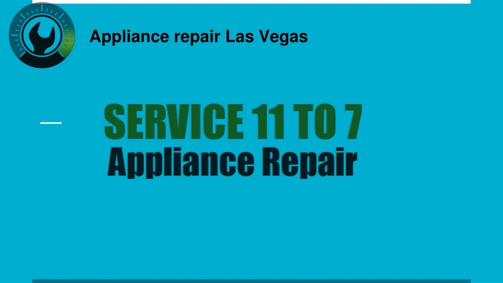 appliance repair las vegas