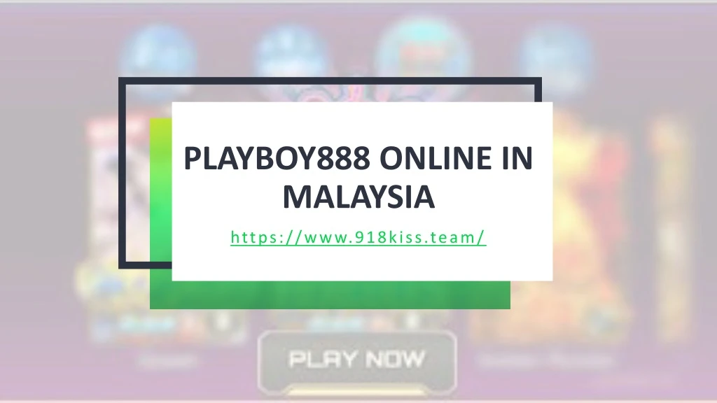 playboy888 online in malaysia