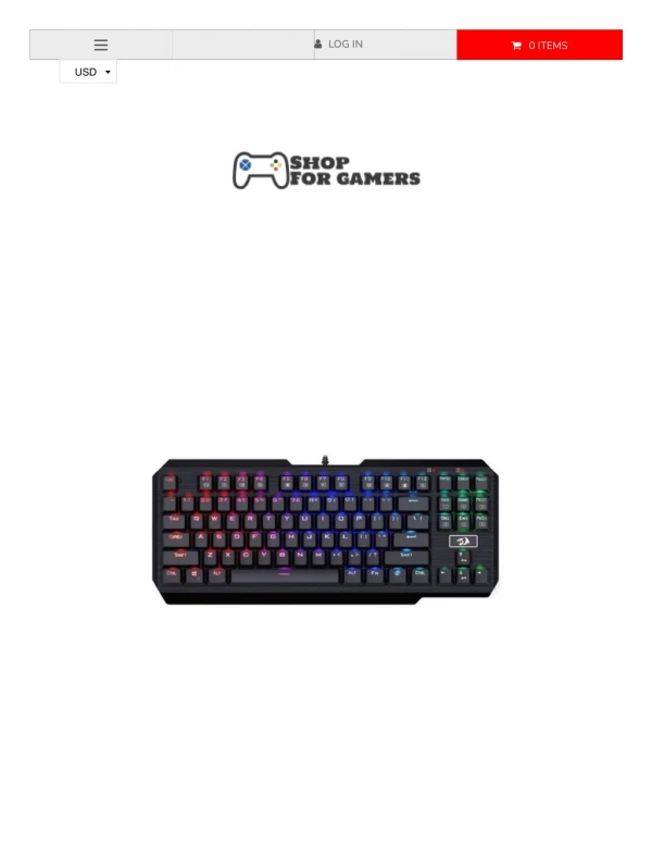 K553 Redragon RGB Anti-Ghosting Mechanical Keyboard