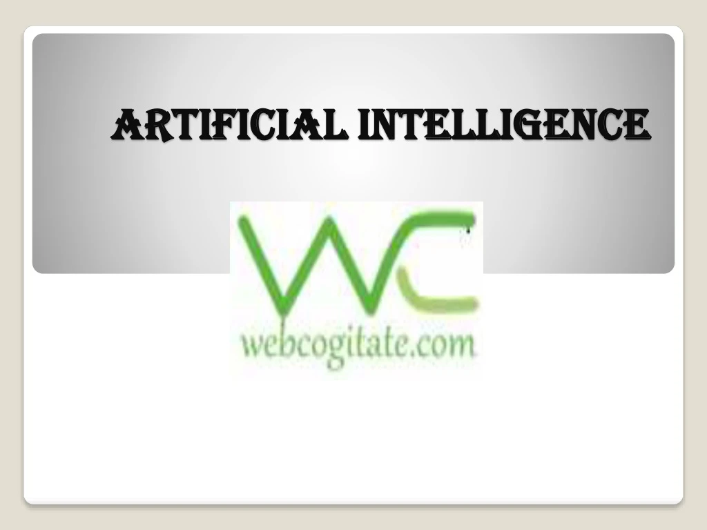 artificial artificial intelligence intelligence