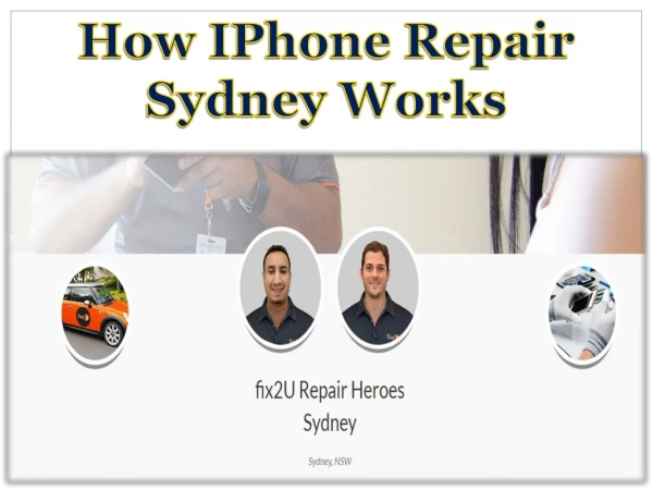 How IPhone Repair Sydney Works