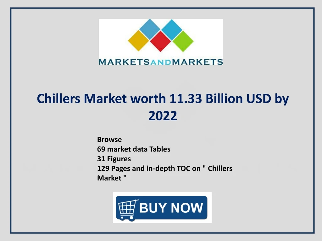 chillers market worth 11 33 billion usd by 2022