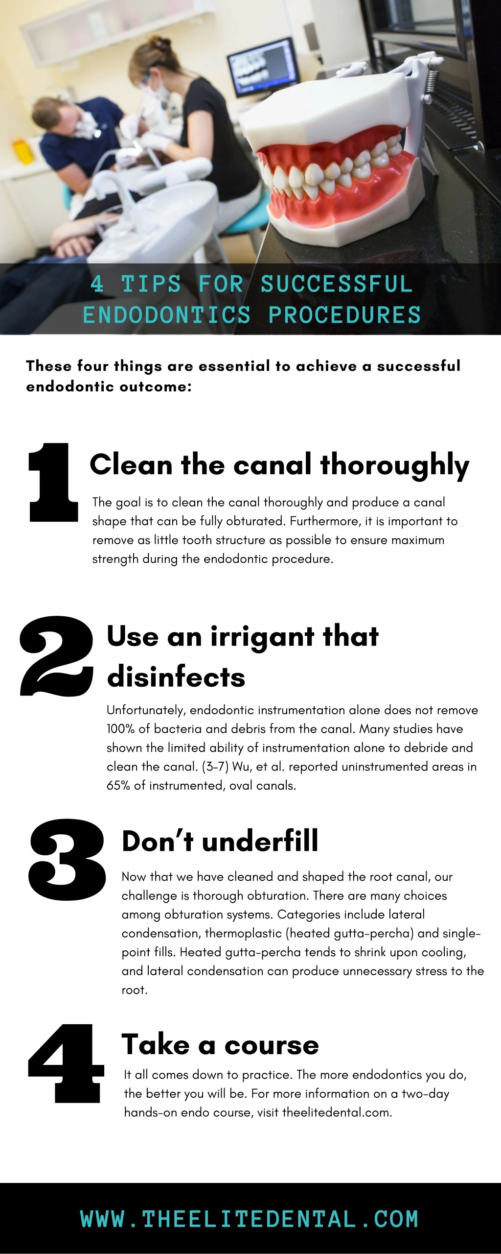 4 tips for successful endodontics procedures