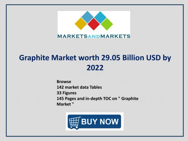 Graphite Market worth 29.05 Billion USD by 2022