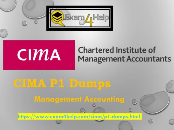 Actual Free Exam Dumps For CIMA P1 Test | Exam4help.com