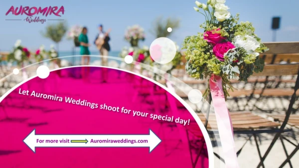 Get your wedding captured in cinema style by professionals!