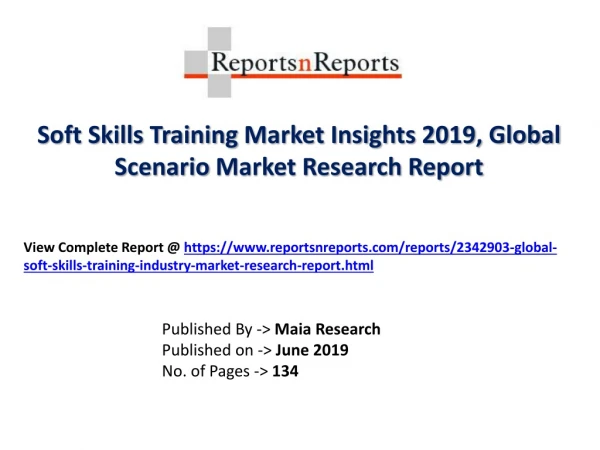 Global Soft Skills Training Industry with a focus on the Chinese Market