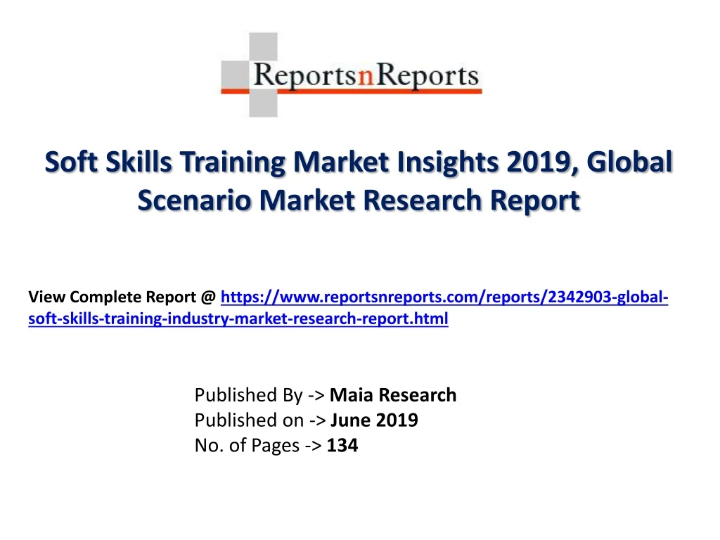 soft skills training market insights 2019 global