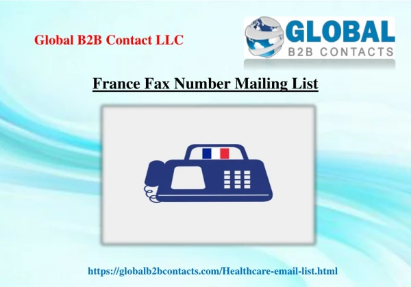 france fax number mailing list
