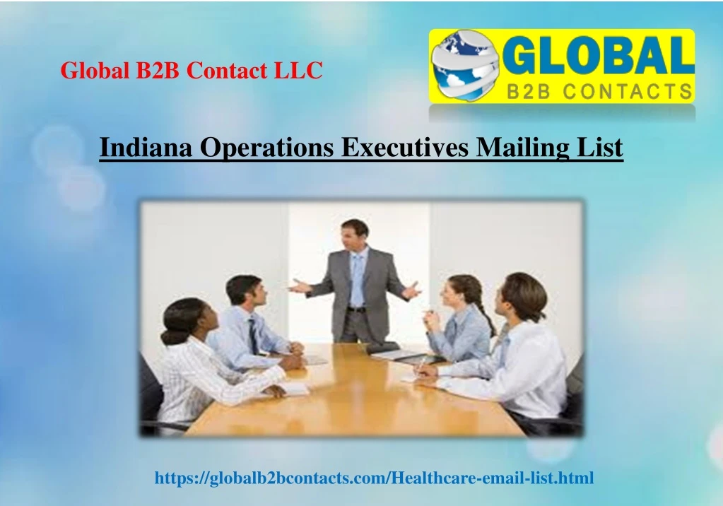 indiana operations executives mailing list