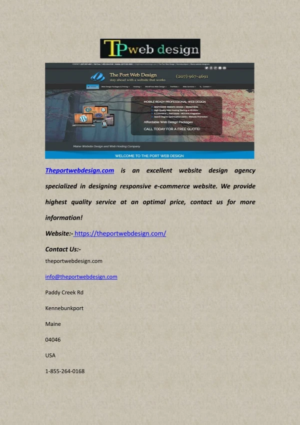 theportwebdesign com