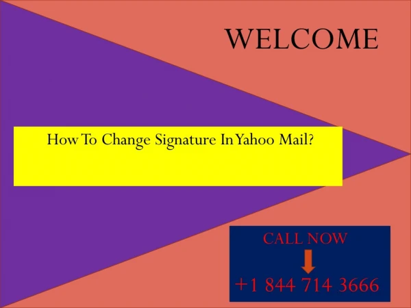How to Change Signature in Yahoo Mail?