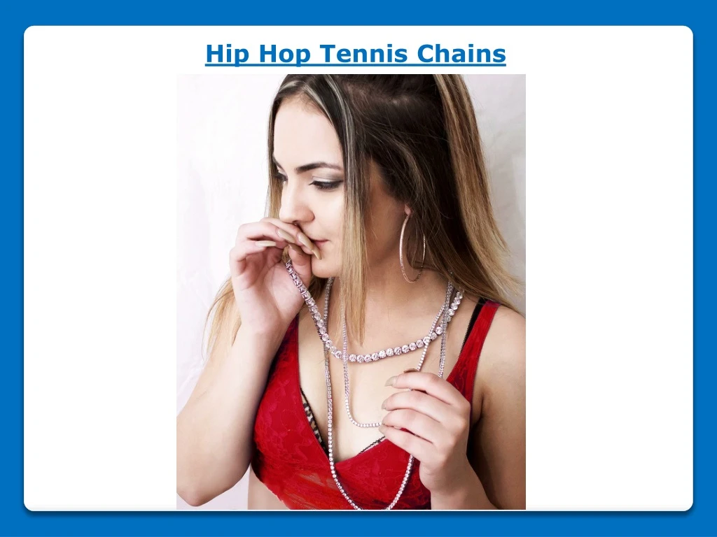 hip hop tennis chains