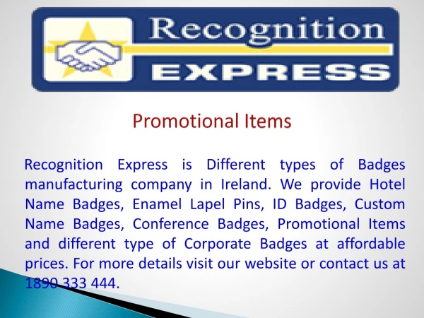 promotional items