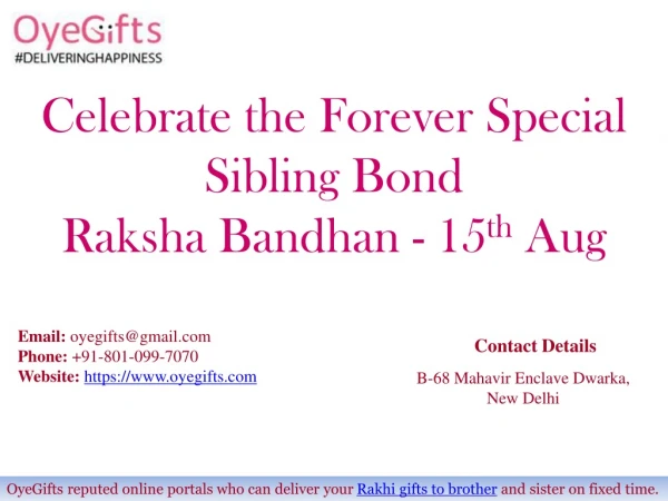 Celebrate the forever special sibling bond Raksha Bandhan