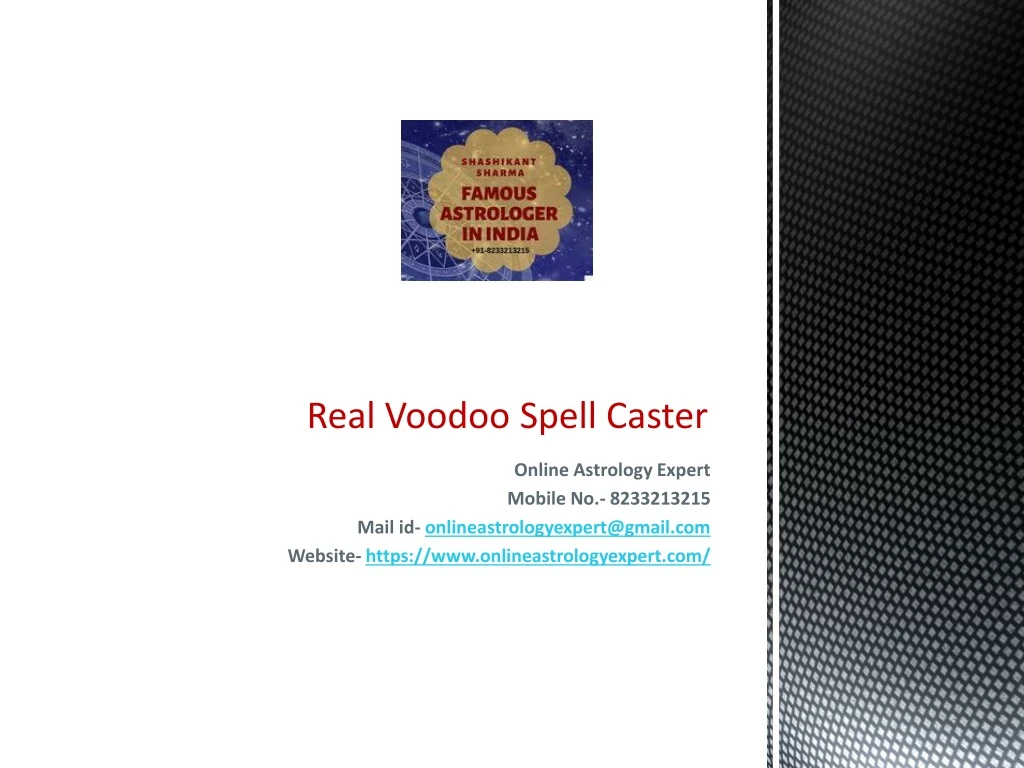 real voodoo spell caster