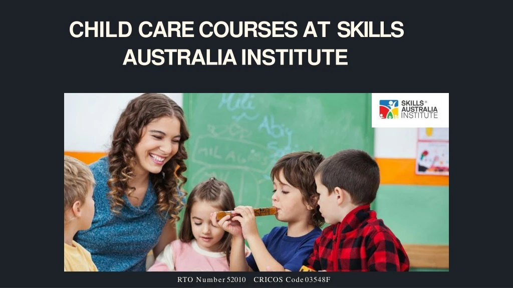 child care courses at skills