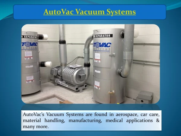AutoVac Vacuum Systems