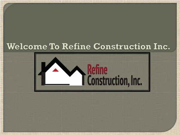 Residential Construction and Commercial Construction