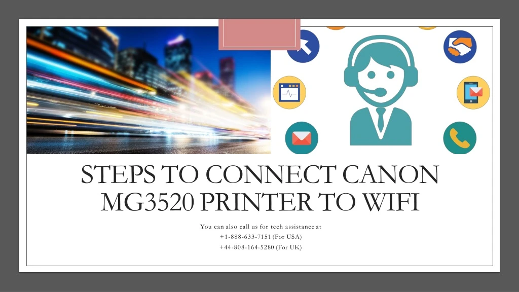 steps to connect canon mg3520 printer to wifi