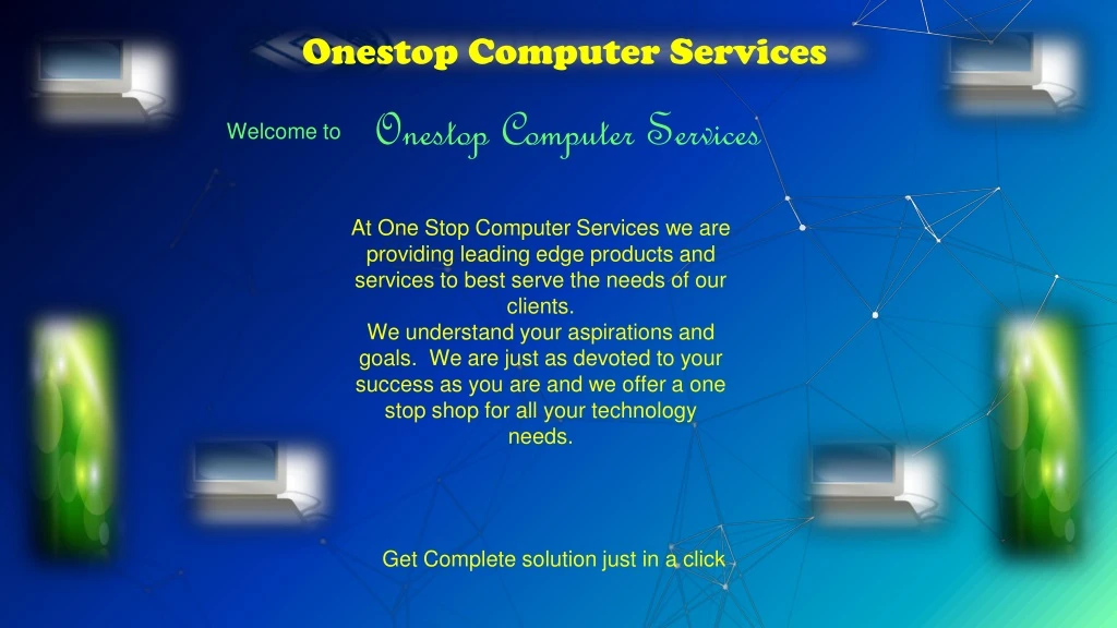 onestop computer services