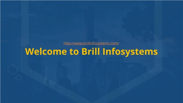Hire CMS Developer | Brill Infosystems