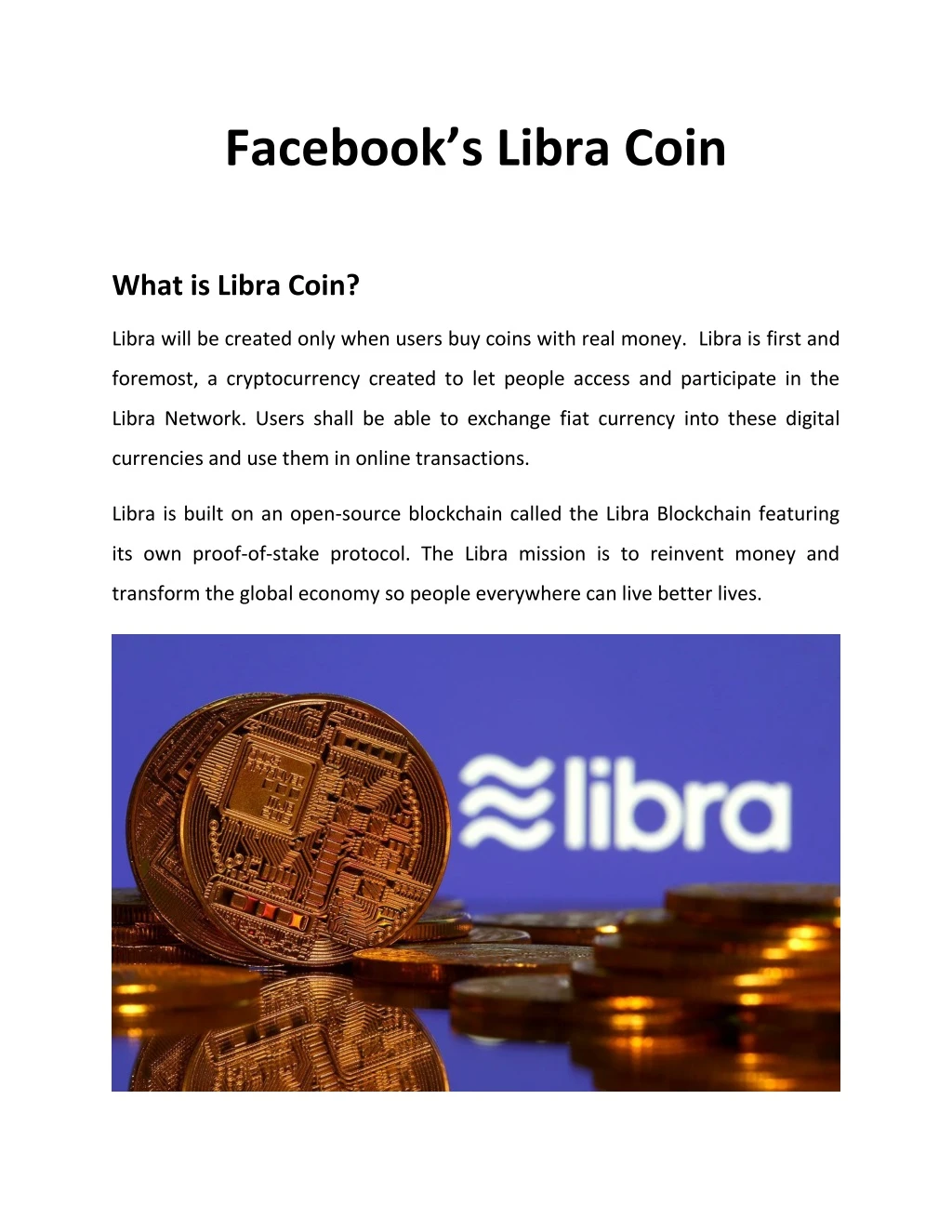 facebook s libra coin