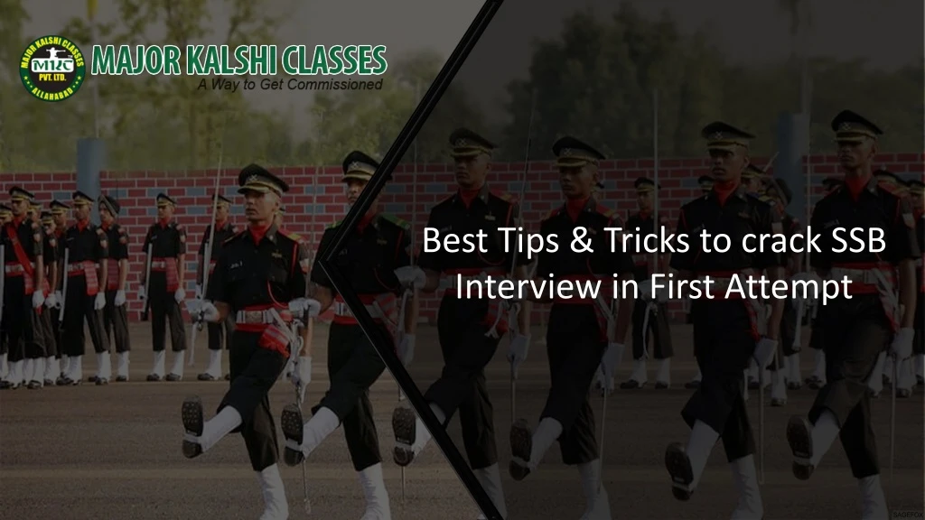 best tips tricks to crack ssb interview in first