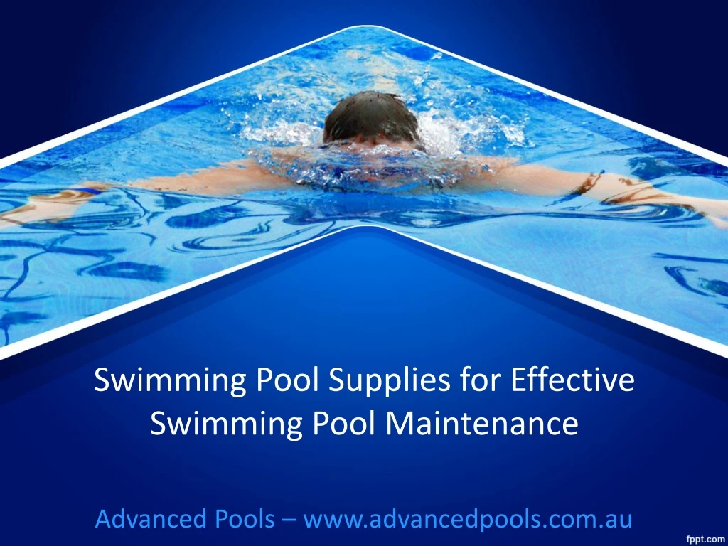 swimming pool supplies for effective swimming