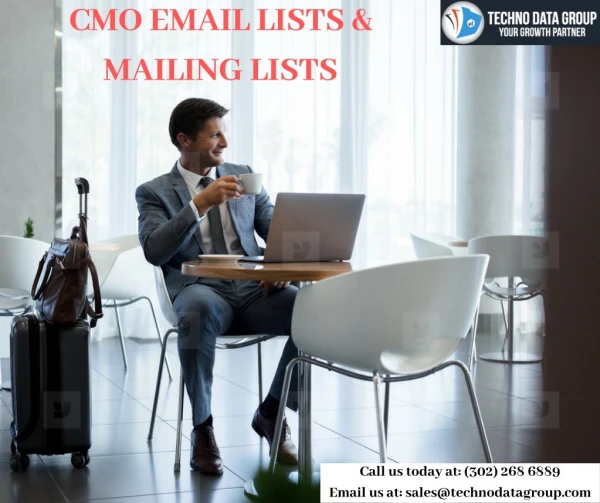 CMO Email Lists & Mailing Lists | Chief Marketing Officer Email Lists | CMO Email Database in USA