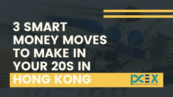 3 Smart Money Moves to Make in your 20s