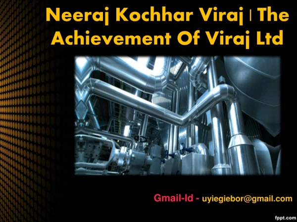Steel Exporting Of Stainless-Steel - Neeraj Kochhar Viraj