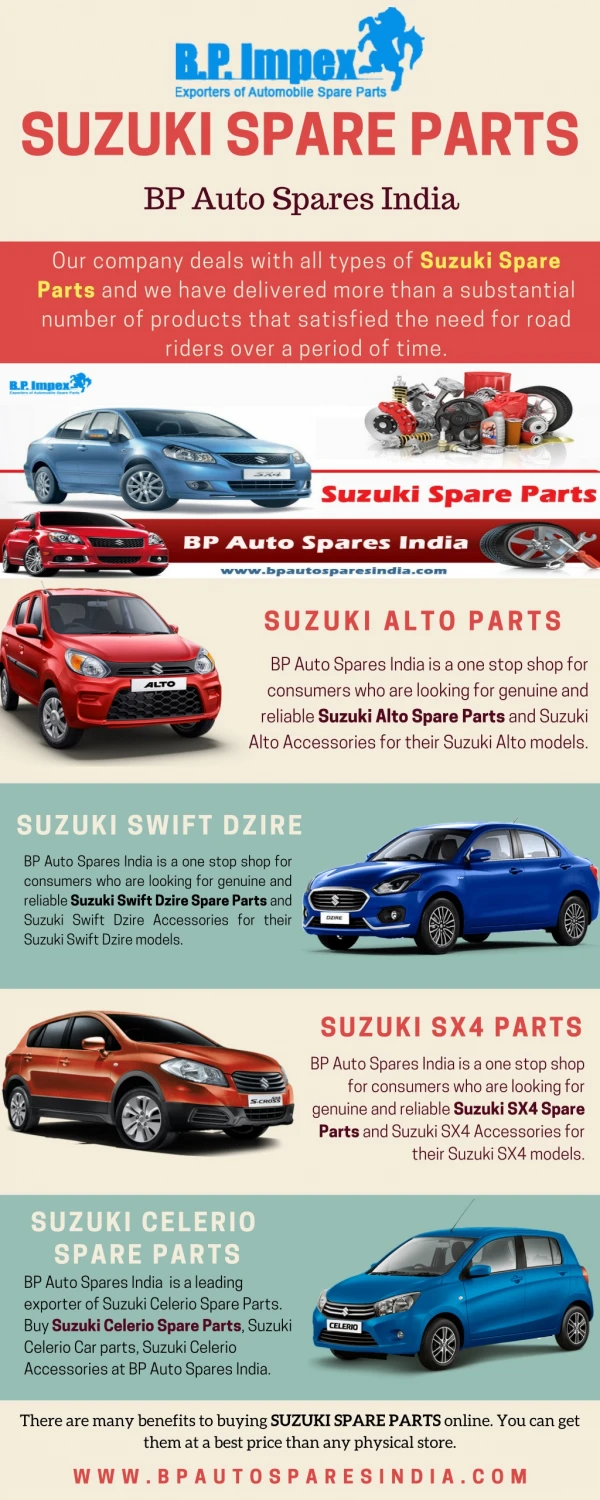 The Largest Collection of Suzuki Spare Parts