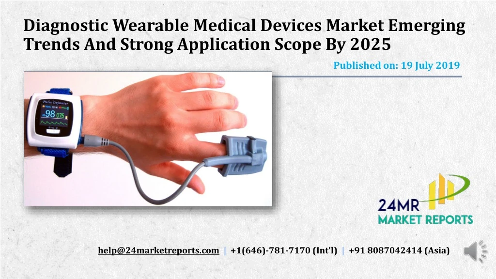 diagnostic wearable medical devices market emerging trends and strong application scope by 2025